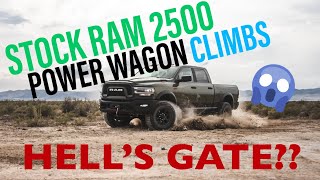 RAM 2500 POWER WAGON CLIMBS HELLS GATE [upl. by Steddman737]