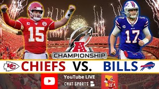 Chiefs vs Bills Live Streaming Scoreboard PlayByPlay Highlights Stats News  AFC Championship [upl. by Arica]