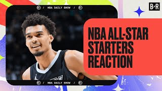 NBA AllStar Starters Reaction  NBA Daily 🏀 [upl. by Myrvyn]