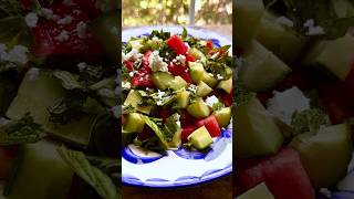 Watermelon Salad 🍉 watermelonsalad [upl. by Vanna]