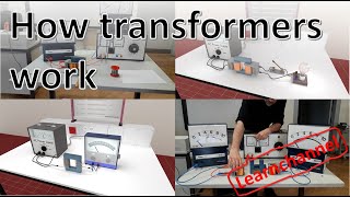 Electrical Transformer explained [upl. by Dragde]