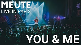 MEUTE  You amp Me Flume Remix  Live in Paris [upl. by Orsino]