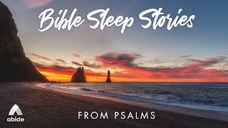 Abide Sleep Meditation Psalms for 8 Hour Sleep  Dark Screen [upl. by Jacquenette514]