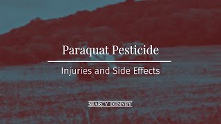 Paraquat Herbicide Exposure and Parkinsons Disease [upl. by Eignat]