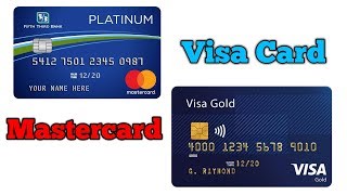 Are Mastercard and Visa Card difference [upl. by Cyprio82]