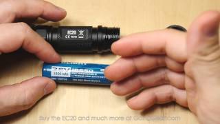 Nitecore EC20 960 Lumen Flashlight Extended Review [upl. by Enajyram]