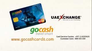 UAE Exchange presents gocash the multi currency preloaded travel card powered by MasterCard [upl. by Anayi349]