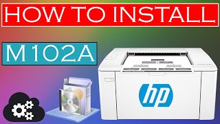 How to Install HP JaserJet Pro M102a Printer Driver In Windows [upl. by Rothwell]