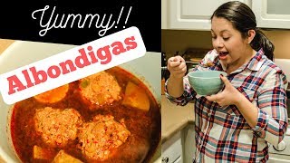 Cooking Turkey Albóndigas Mexican Meatball Soup  Albóndigas Recipe [upl. by Farhi739]