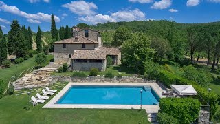 Borratella  Villa in Gaiole in Chianti Siena Tuscany [upl. by Eigriv]