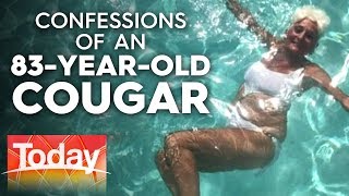 83yearold cougar dates men in their 20s  Today Show Australia [upl. by Netsirhc]