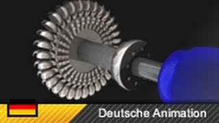 PeltonTurbine Aufbau und Funktionsweise 3DAnimation [upl. by Krahling]