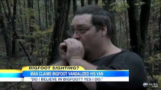 Pennsylvania Man Says Bigfoot Vandalized His Winnebago [upl. by Trilby]