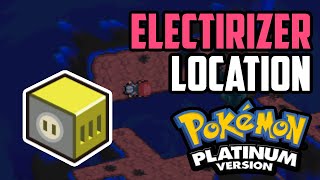 Where to Find Electrizer  Pokemon Platinum All Methods [upl. by Ammadas]