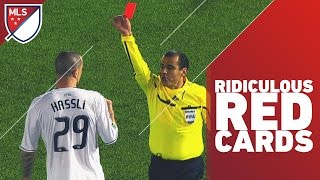 Most Ridiculous Red Cards in MLS [upl. by Manlove]