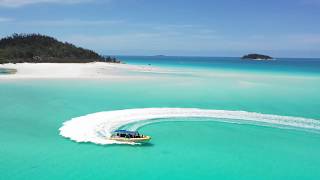 Whitehaven Beach  Whitsunday Islands  in 4k [upl. by Nehtiek944]