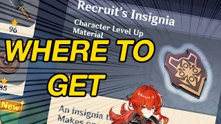 Recruit Insignia Location  Genshin Impact [upl. by Norword]