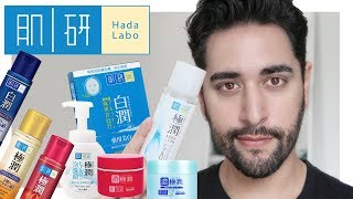 HADA LABO Brand Review  Lotions Oil Cleanser Gel  Creams and Sunscreen ✖ James Welsh [upl. by Reiners]