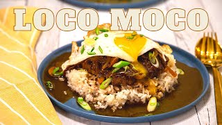 EASY LOCO MOCO RECIPE  Loco Moco Recipe Hawaii [upl. by Antoinetta]