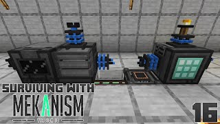 Surviving With Mekanism v10  E16  Formulaic Assemblicator Autocrafting [upl. by Akinod919]