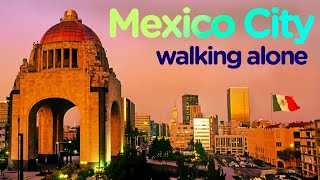 Walking Tour Mexico City  Videowalk【4K】🇲🇽 [upl. by Saunder]