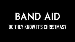 BAND AID  Do They Know Its Christmas  Lyrics [upl. by Drawets]