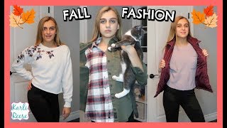 TEEN FALL HAUL  FALL FASHION TRY ON HAUL [upl. by Onirefes]