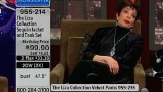 Liza Minnelli on HSN [upl. by Nitsuga]