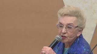 RealLife Schindlers List survivor shares her Holocaust experience [upl. by Bertelli798]