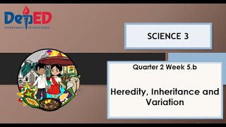 science 3 Q2 W5b Heredity Inheritance and Variation [upl. by Dett774]