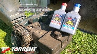 Amsoils Commercial Grade Small Engine Oil 10w30 and 10w40 Review [upl. by Olotrab692]