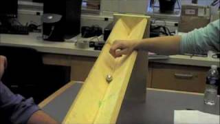 Galileos Inclined Plane Experiment [upl. by Atirak]