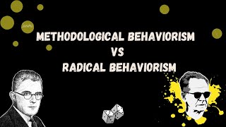 Methodological Behaviorism VS Radical Behaviorism [upl. by Namso742]