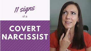 11 Ways to Recognize a Covert Narcissist [upl. by Jenness]