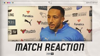 MATCH REACTION  Nathaniel MendezLaing  Portsmouth H [upl. by Ydahs]