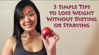 How to Lose Weight Fast Without Dieting  3 Simple Tips [upl. by Aerdnu83]