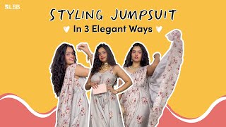 Styling Jumpsuit In 3 Elegant Ways [upl. by Nobell59]