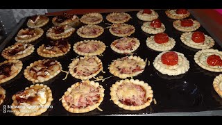 30 mini tartelettes apéritives en 10 min [upl. by Vergos]