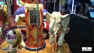 Carousel 1900 Deluxe Kiddie Carousel Ride  BMIGamingcom  Falgas Amusements [upl. by Manouch]