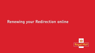 Renewing your Royal Mail Redirection online [upl. by Delcine]