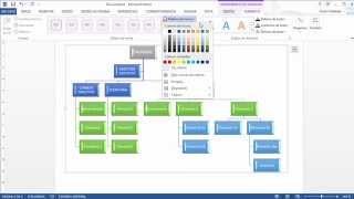 Cómo hacer un organigrama en Word [upl. by Caresa]