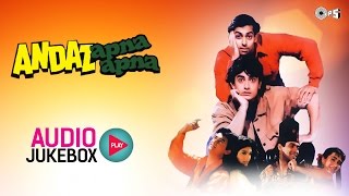 Andaz Apna Apna Jukebox  Full Album Songs  Salman Aamir Raveena amp Karisma [upl. by Hoi]