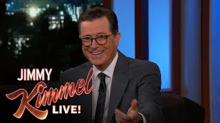 Colbert Reveals What Letterman Taught Him [upl. by Koby]