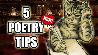 5 Uncommon POETRY TIPS to Instantly Write BETTER POEMS [upl. by Hays969]