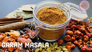 Punjabi Garam Masala Recipe  Homemade indian Garam Masala [upl. by Rabah]