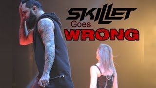 Skillet Goes WRONG at Winter Jam 2018    Then gets EPIC [upl. by Coshow]