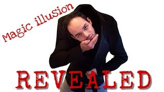 Head drop illusion trick REVEALED  How to [upl. by Hallerson]