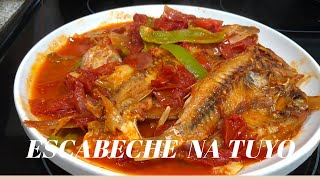 EASY ESCABECHE RECIPE  PANLASANG PINOY [upl. by Anahsar]