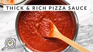 Thick and Rich Homemade Pizza Sauce [upl. by Kamerman]