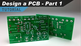 How to Make a Custom PCB  Part 1  Making the Schematic [upl. by Gathard]